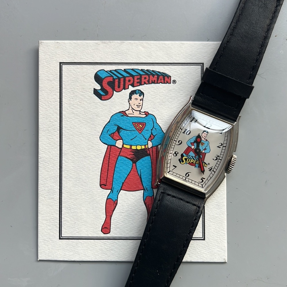 Vintage (‘93) Superman wrist watch